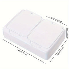 Mini Plastic Storage Box With Lid Dustproof Pop Up Stationery Object Storage
