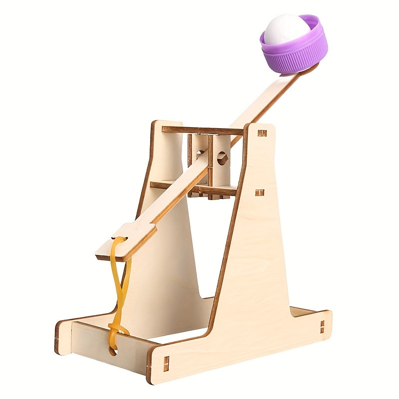 Trebuchet Technology DIY Wooden Craft Science Project Slingshot