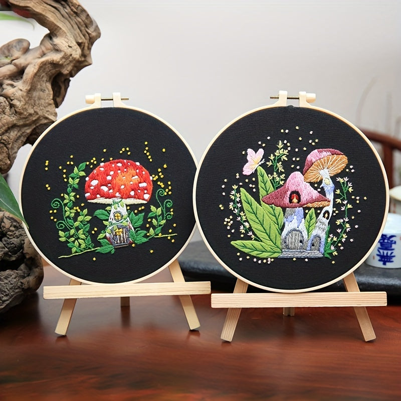 Cross Stitch Kit for Beginners Adults - Embroidery Starter Set