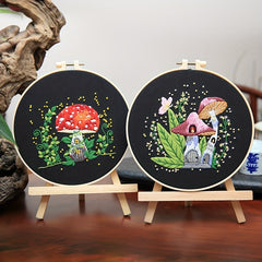 Cross Stitch Kit for Beginners Adults - Embroidery Starter Set