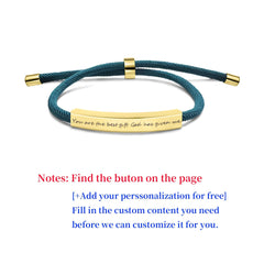 Personalized Stainless Steel Pet Name Bracelet
