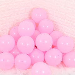 50pcs 30 Matte Pink Latex Balloons for Birthday Party Decoration