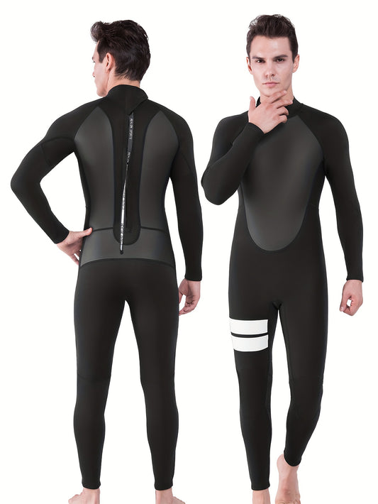Men's Neoprene 2mm Full Wetsuit Mid Stretch for Water Activities