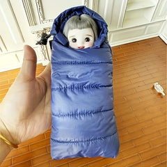Dollhouse Sleeping Bag Outdoor Camping Photo Prop