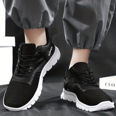 Thick Sole Shock Absorption Mesh Sneakers Lightweight