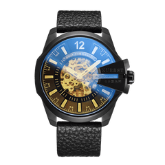 KUERST Mechanical Watch Hollow Pointer Glow Wrist Watch