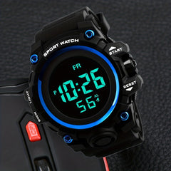 Men's Outdoor Sports Digital Watch Multifunctional Glow