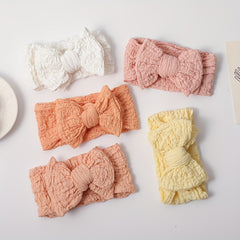Bow Headbands Soft Hair Accessories For Baby Girls Kids
