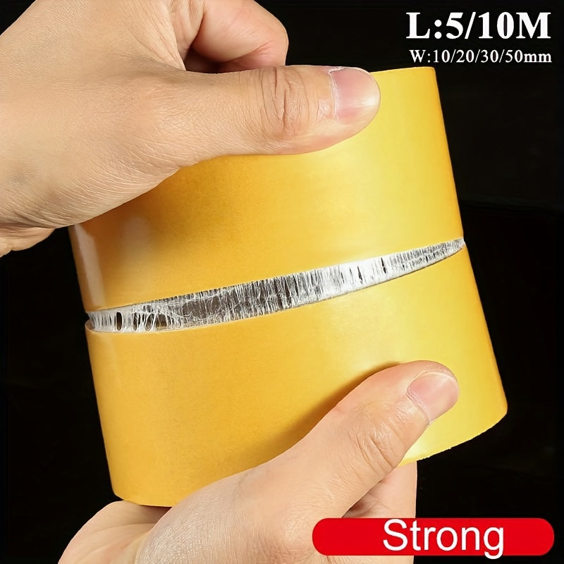 Strong Adhesive Carpet Floor Leather Splicing Wall Tape Yellow Waterproof Tape