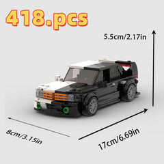 Car Themed Building Blocks Educational Racing Car Toy Blocks