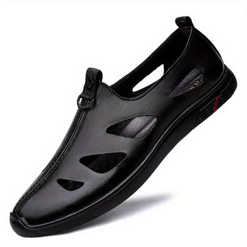 Men's Hollow Out Loafer Shoes Lightweight Sandals