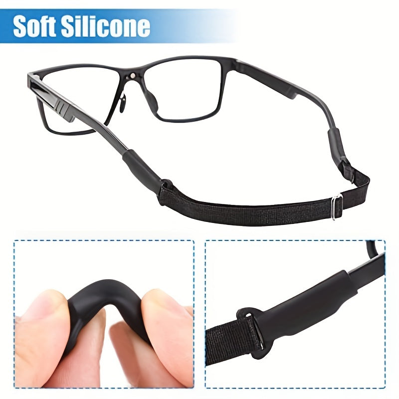 Adjustable Glasses Straps No Tail Eyewear Retainer For Men Women