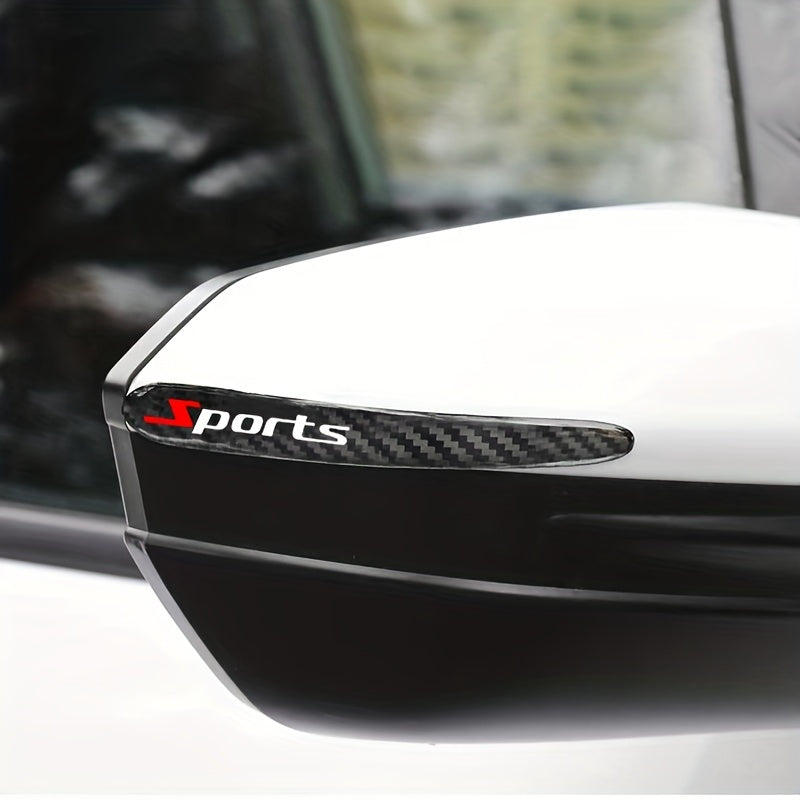 Carbon Fiber Car Door Handle Scratch Stickers