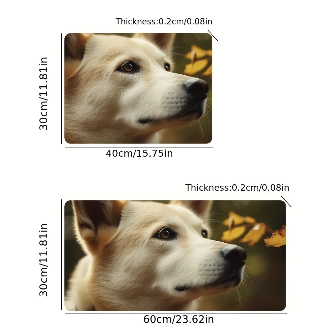 Dog Large Office Mouse Pad Soft Pad College Washable