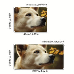Dog Large Office Mouse Pad Soft Pad College Washable