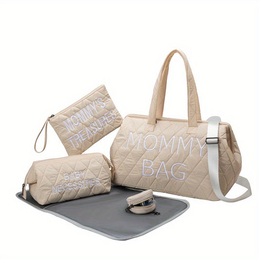Stylish Maternity & Baby Set - Large Capacity Waterproof Bag