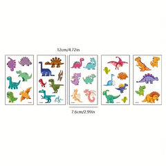Realistic Dinosaur Tattoo Stickers - Semi Permanent Waterproof