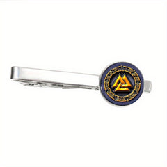 Viking Norse Tie Clip Cufflinks And Tie Clip Glass Image Men Gift