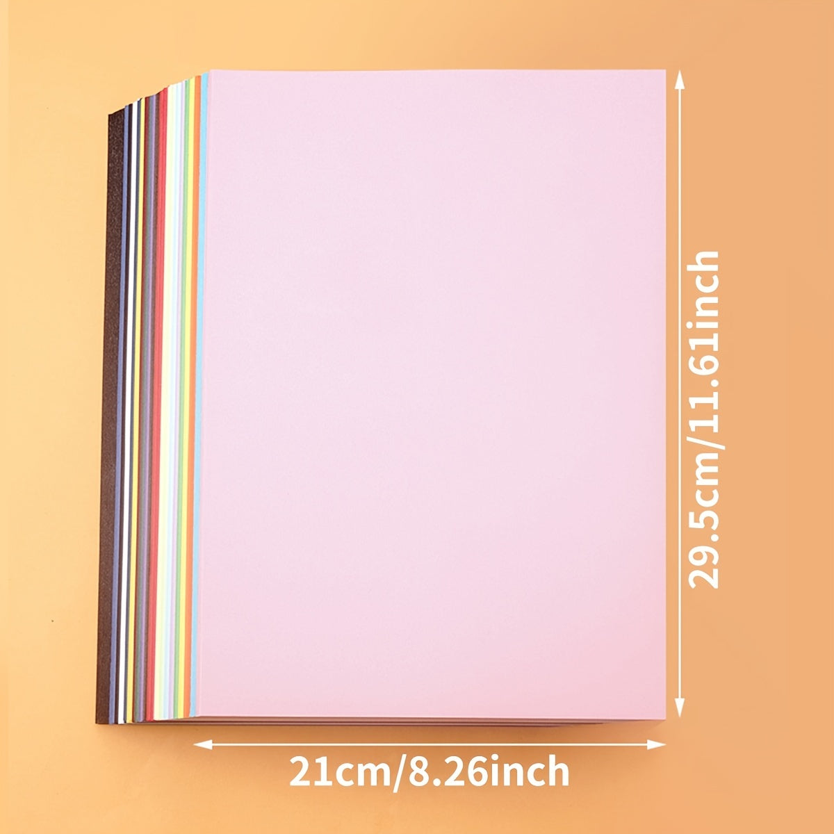 50 Sheets Colored Cardboard for Crafts and Arts Print