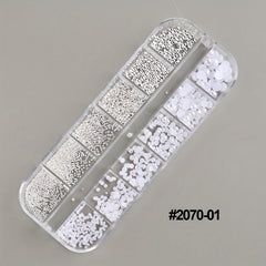 Flat Back Nail Pearl Beads Caviar Bead Nail Art Charms Decor