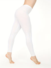 Basic Solid Leggings Casual Leggings For All Season Women's Clothing