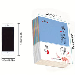 12pcs Steel Pen Copybook for Kids Calligraphy Practice Running Script Gift Set