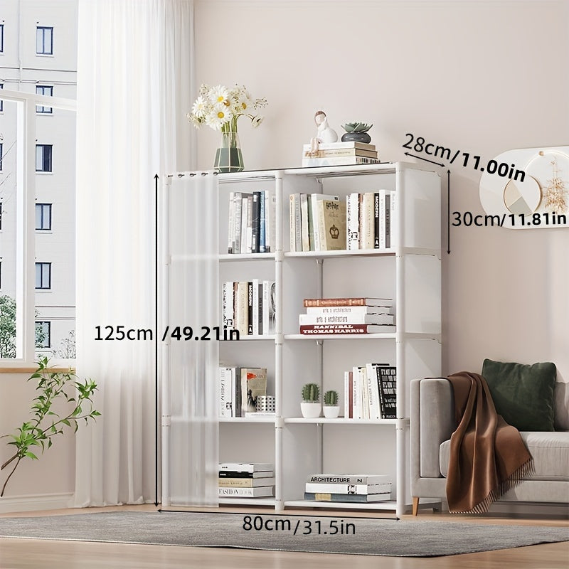 Corner Bookshelf for Small Space Bedroom