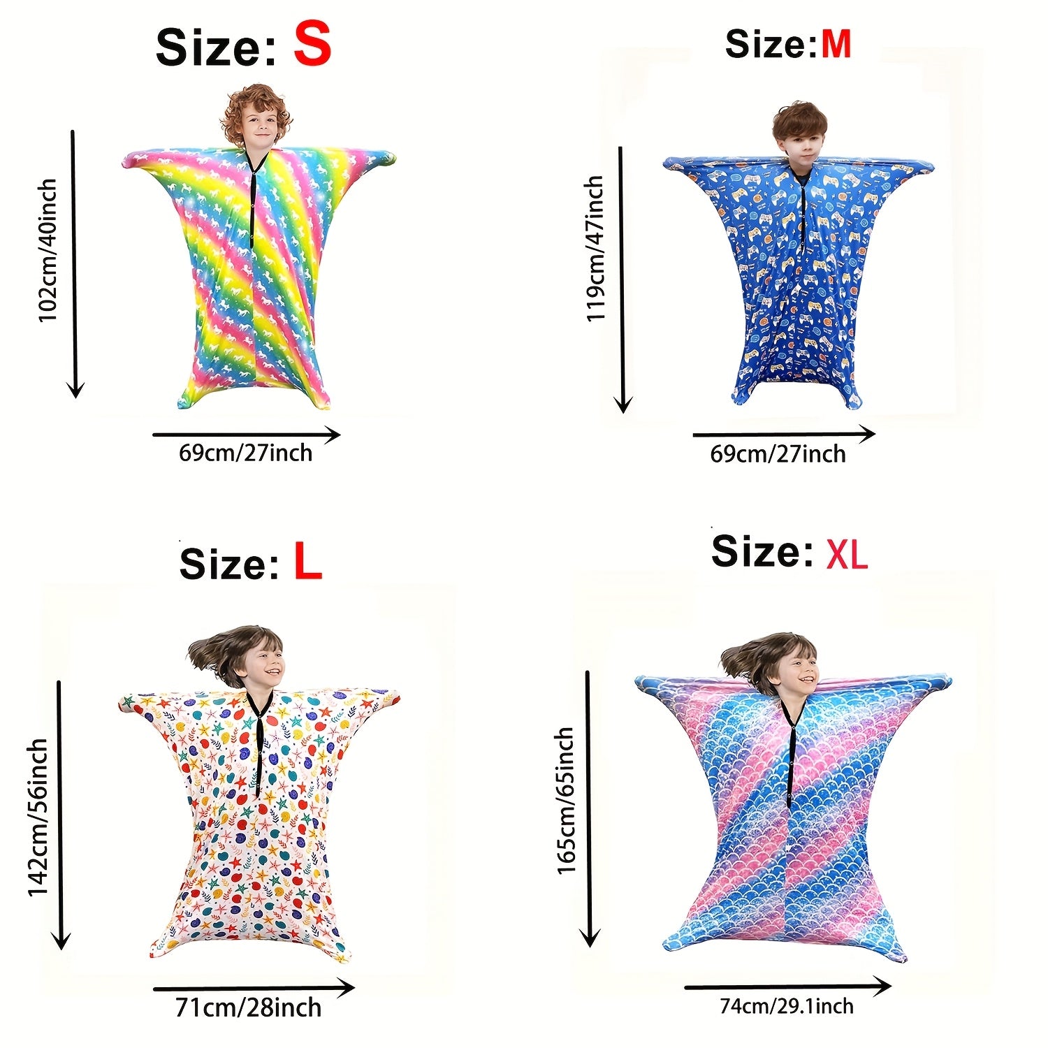 Sensory Toys for Kids with Autism Soft Comfortable Fabric 4 Styles