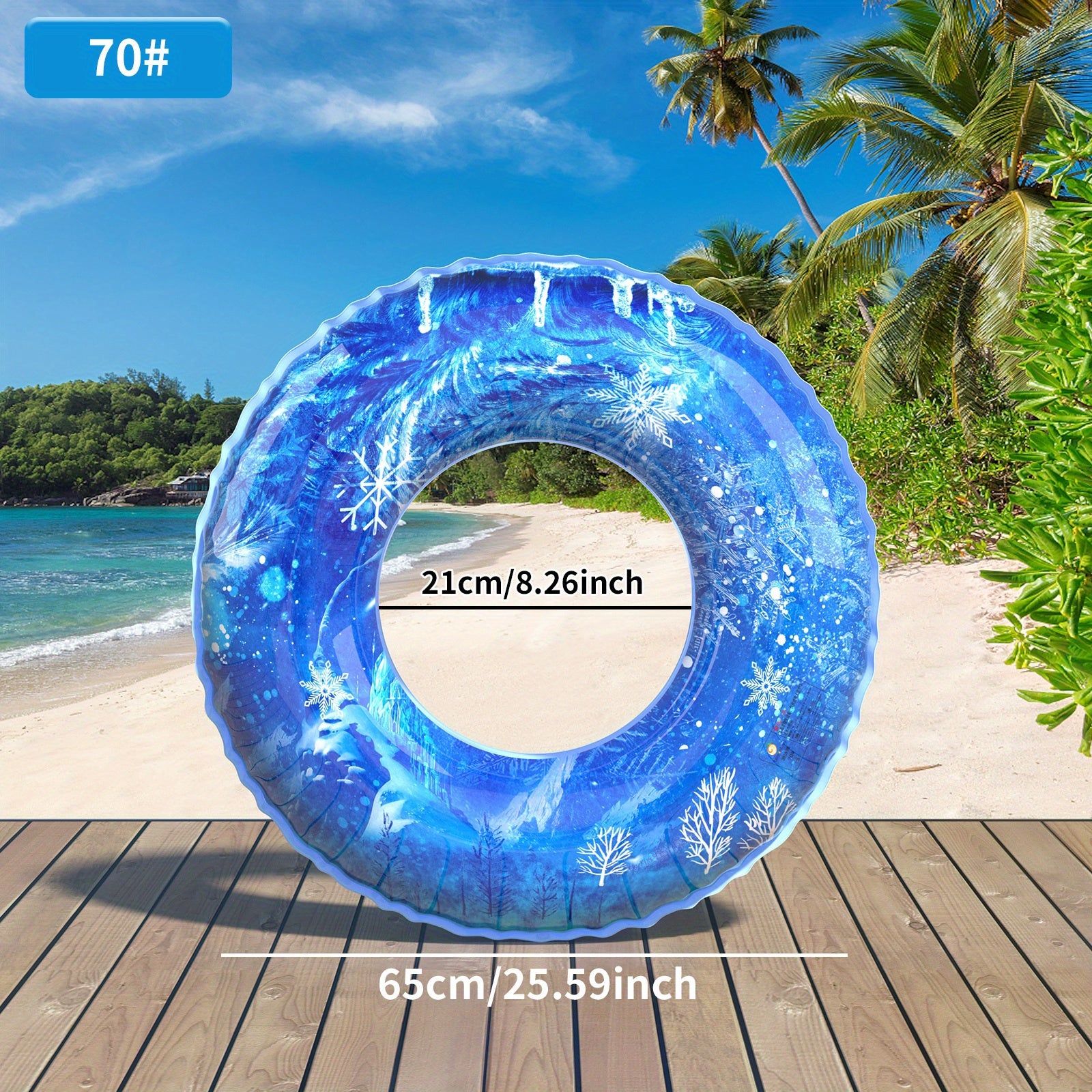 Kids Swimming Ring Cartoon Inflatable Float