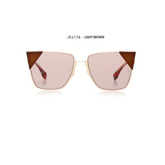 Men's Cat Eye Sunglasses Anti UV Lightweight Outdoor Sports Accessory