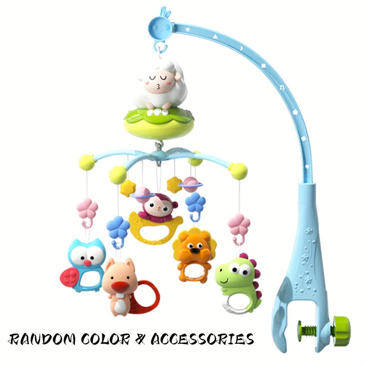 Sheep Bed Bell Pendant Music & Lights Toy