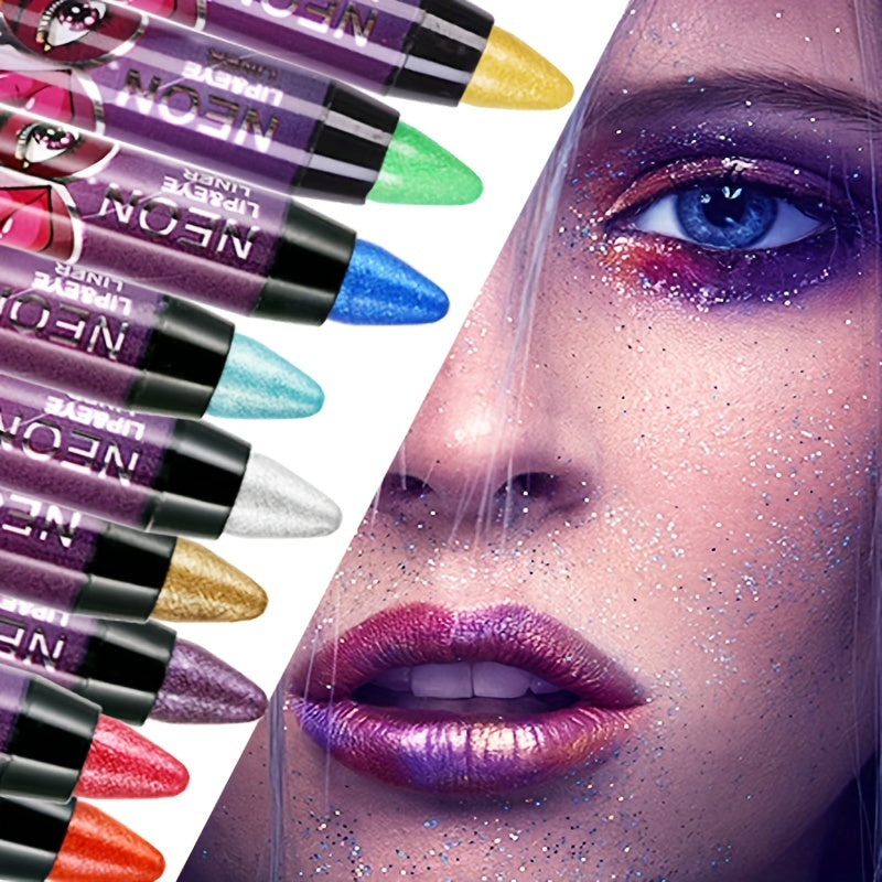 Rotating Lipstick Pen And Lip Liner Halloween Makeup