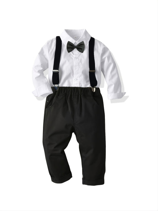 Boys Formal Outfit 1st Birthday Wedding Boys Bow Tie Clothing