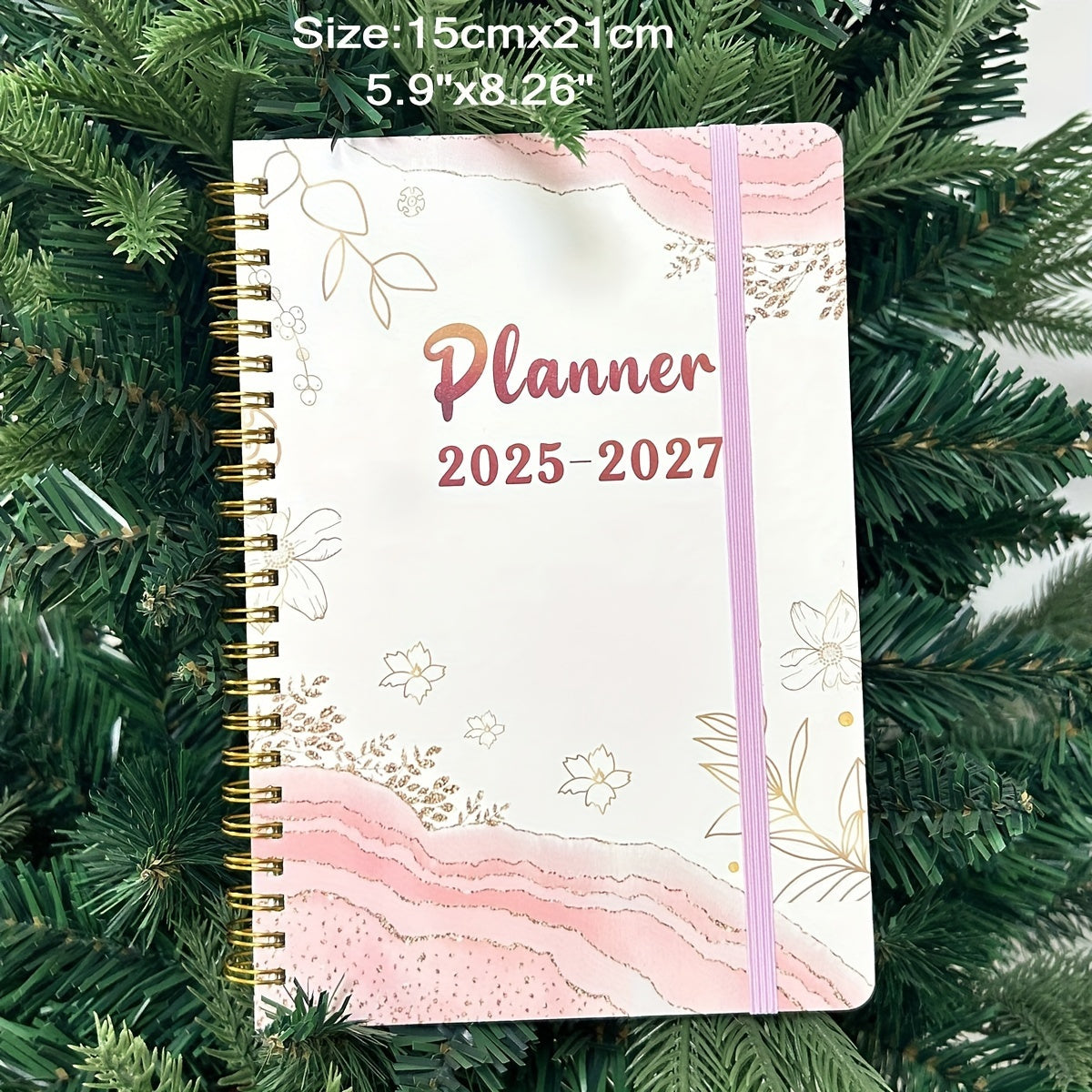 Monthly Floral Planner Notebook for Personal and Professional Use