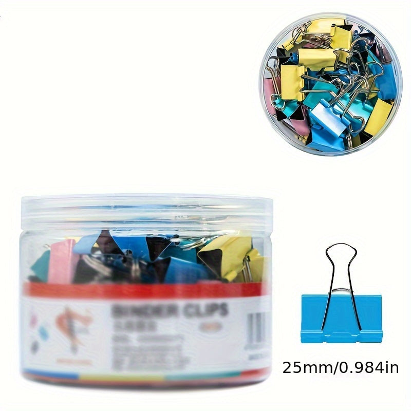 12pcs Metal Paper Clip Long Tail Stationery Test Paper Strong Iron Clip