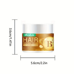 Hydrating Hair Cream with Vitamins Biotin Collagen Coconut - Repair Frizzy Hair