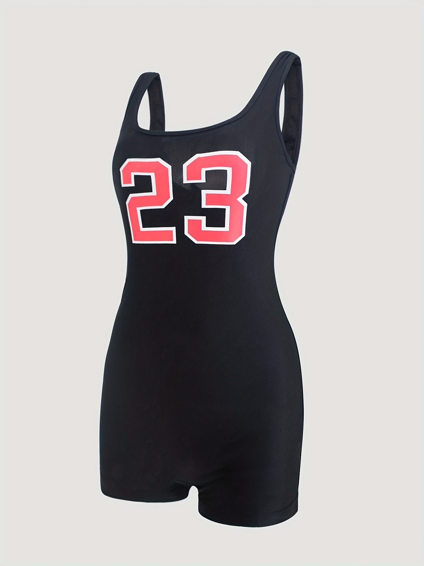 Sleeveless Tank Romper Sports Jumpsuit for Women