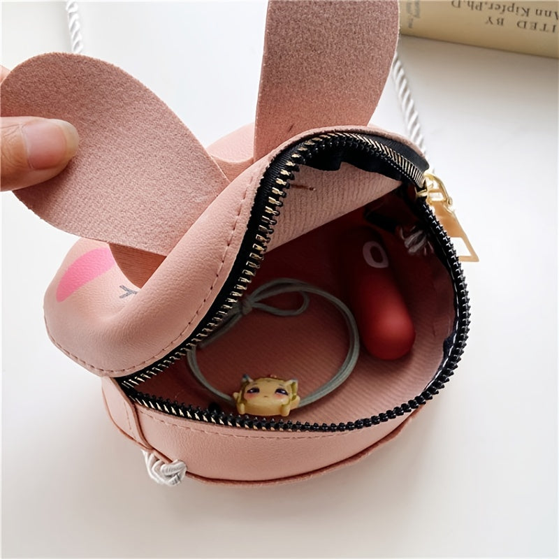 Mini Cartoon Pattern Novelty Shoulder Coin Purse Crossbody Bag
