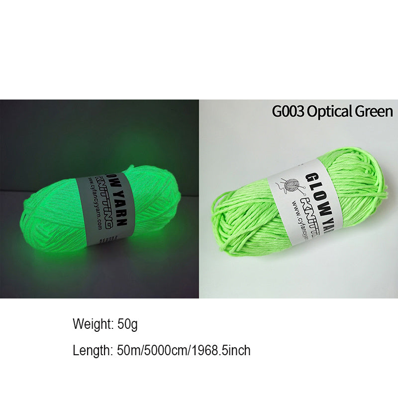 Glow In The Dark DIY Knitting Kit for Beginners