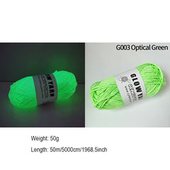Glow In The Dark DIY Knitting Kit for Beginners