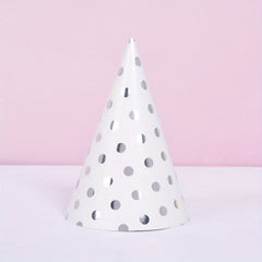 Chevron Pattern Party Hat in Polka Dot Design for Birthday