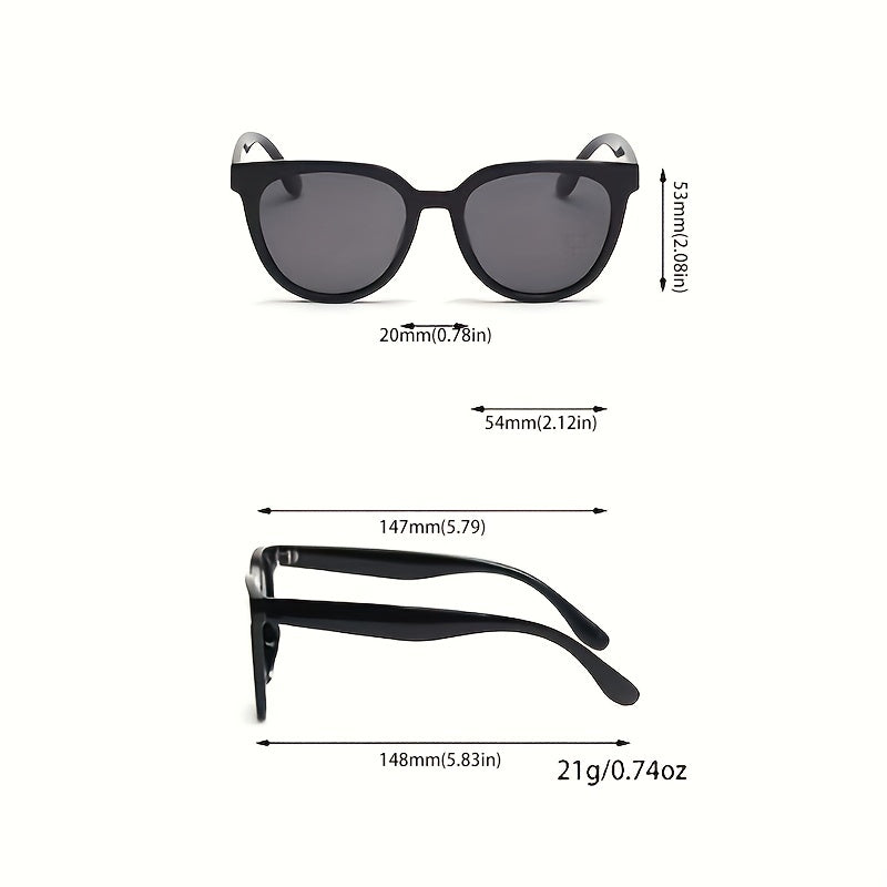 Square Sunglasses UV400 Sun Shades Glasses for Vacation Travel