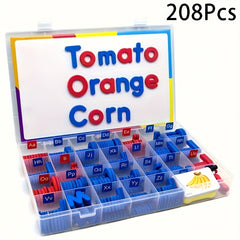 Magnetic Foam Letters Classroom Letter Kit 208pcs