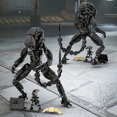 Alien Xenomorph Building Blocks Toy Set Party Decoration Accessory