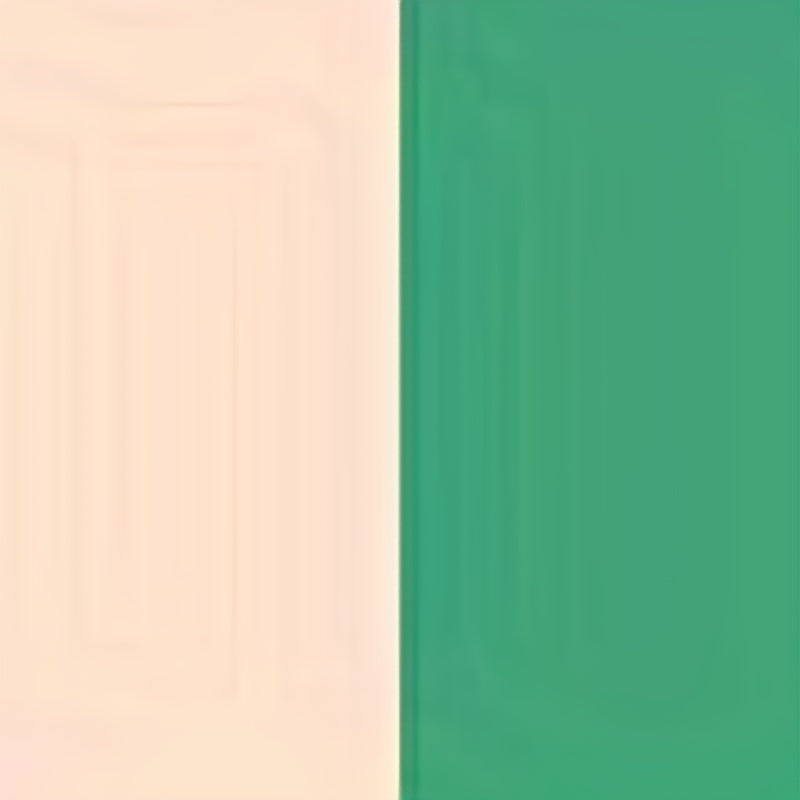 Green Block Bandana Square Scarf Satin Neckerchief Women Head Wrap