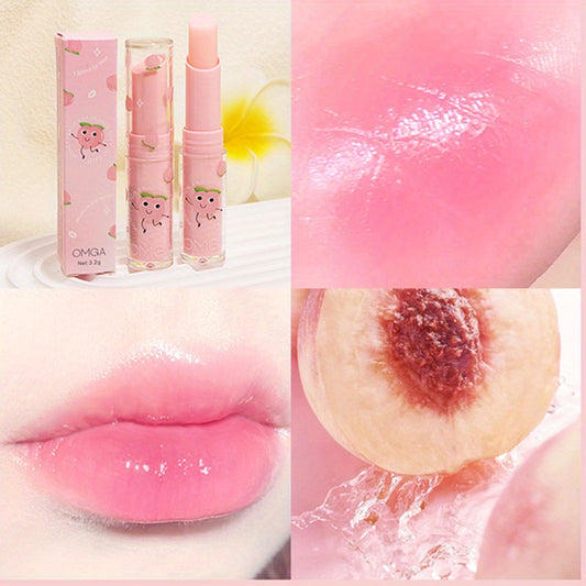 Fruit Flavor Changing Lipstick Hydrating Temperature Lip Gloss