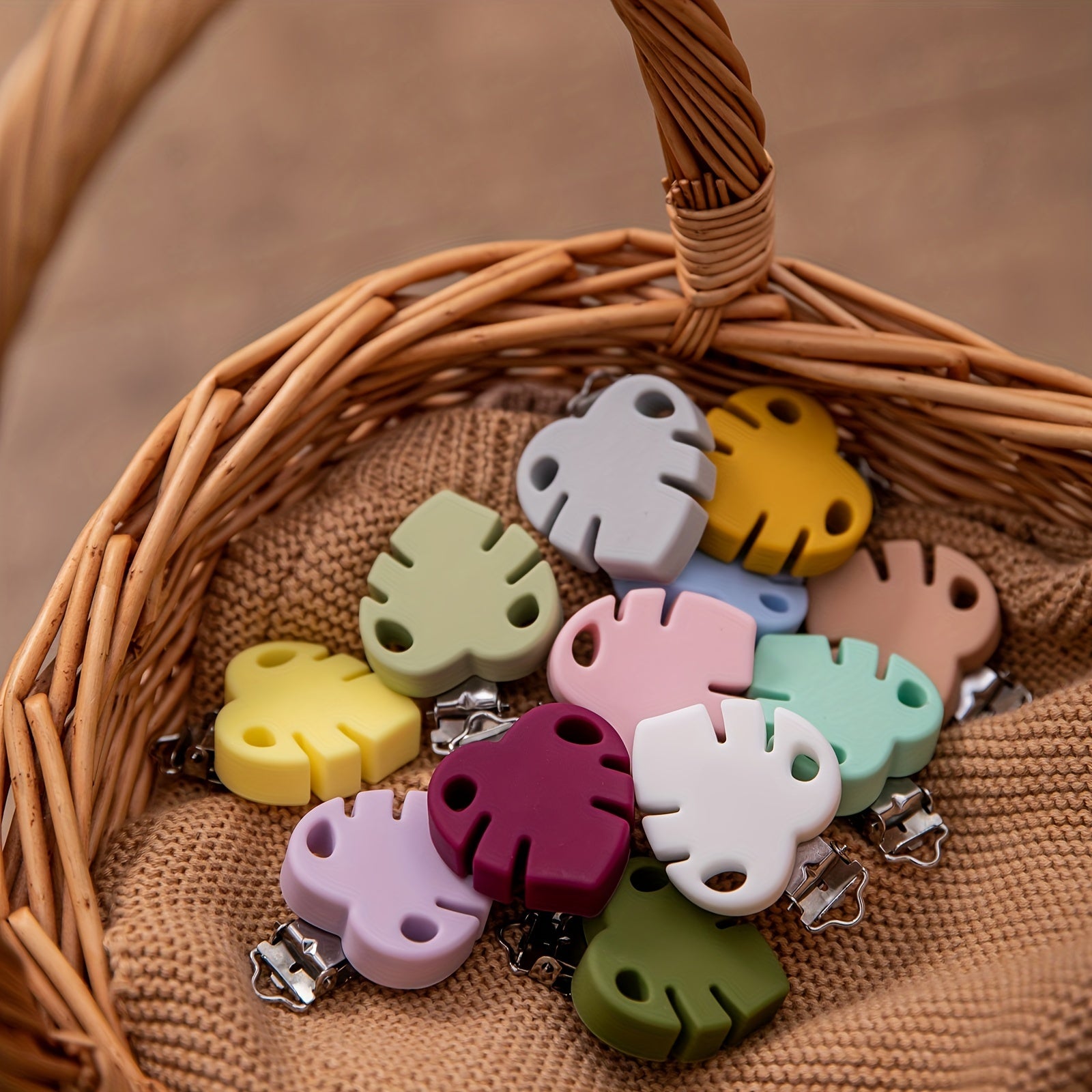 Cute Turtle Pacifier Clip for Babies 0-24 Months