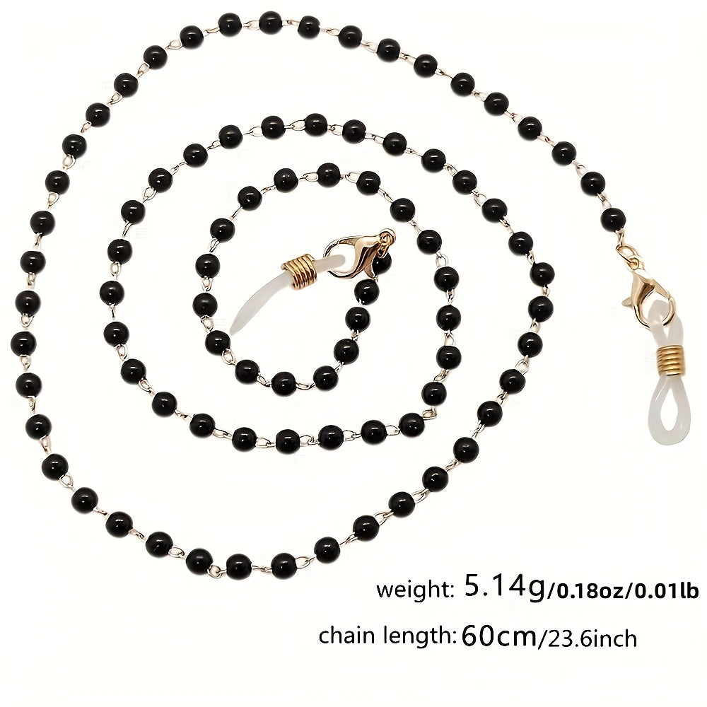 Beaded Glasses Chain Eyeglasses Lanyard Strap Casual Retainer