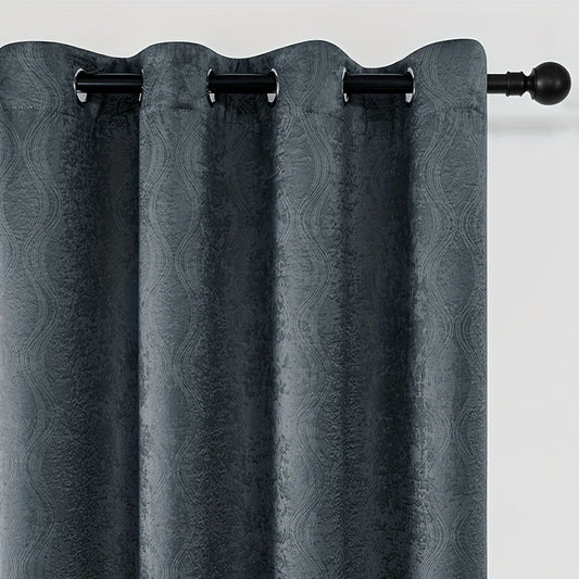 Blackout Velvet Curtains Room Decoration Large Window Blackout Velvet Curtain