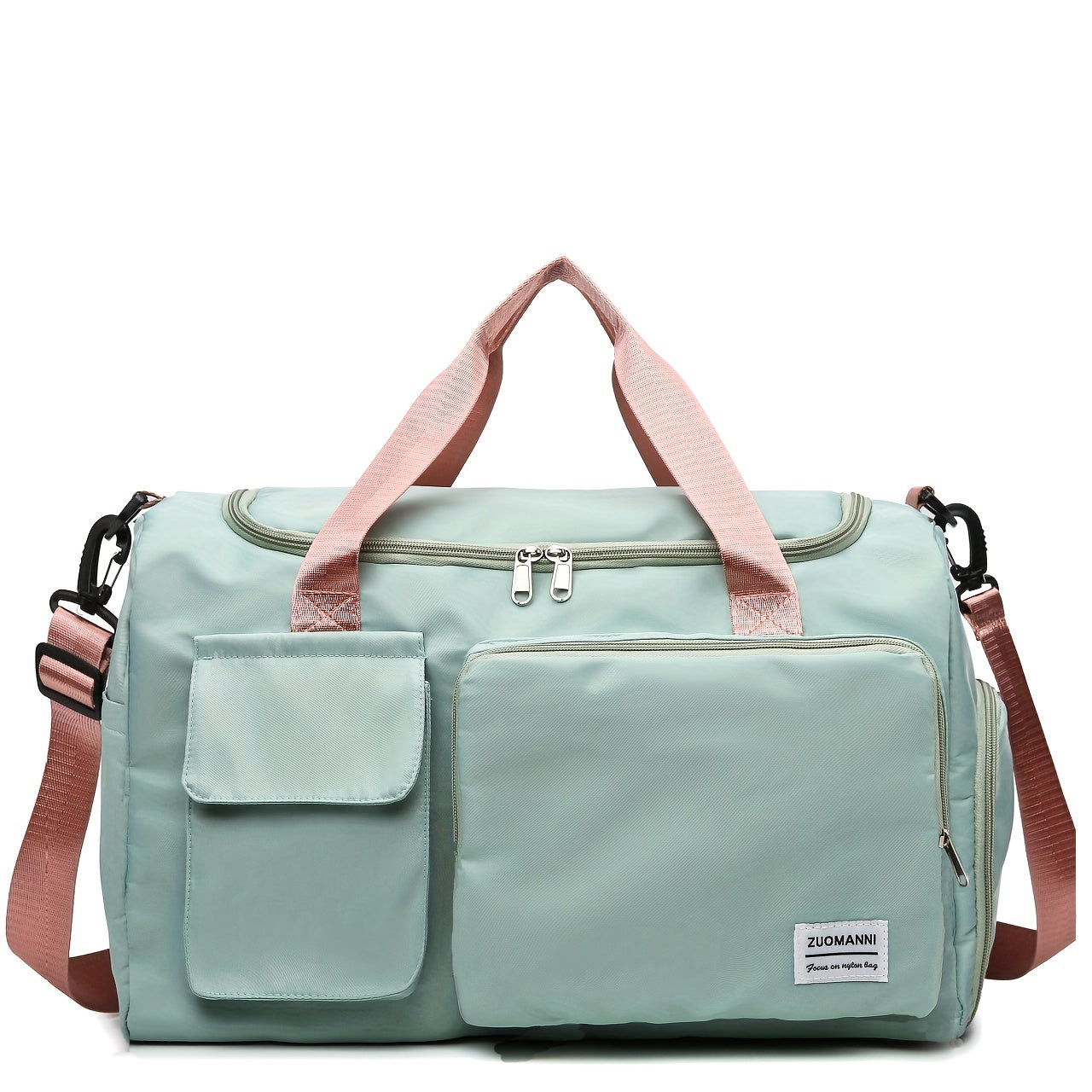 Women's Large Capacity Duffle Bag with Shoe Compartment